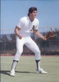 1986 Card Collectors Jose Canseco #7 Jose Canseco / Fielding Front