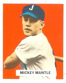1986 Card Collectors Mickey Mantle #1 Mickey Mantle in Joplin uniform Front