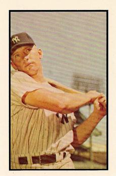 1986 Card Collectors Mickey Mantle #3 Mickey Mantle - 1953 Bowman Color Design Front