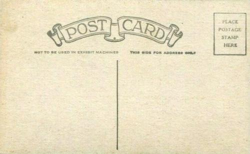 1925-31 Exhibits Postcard-Back #NNO Heinie Sand Back