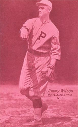 1925-31 Exhibits Postcard-Back #NNO Jimmie Wilson Front