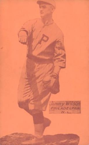 1925-31 Exhibits Postcard-Back #NNO Jimmie Wilson Front