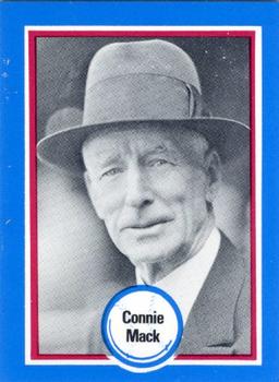 1976 Shakey's Pizza #12 Connie Mack Front