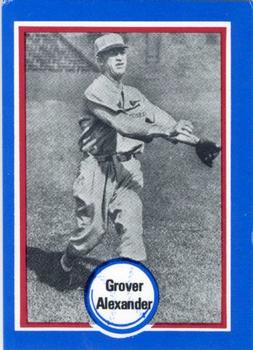 1976 Shakey's Pizza #14 Grover Cleveland Alexander Front