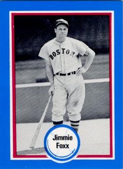 1976 Shakey's Pizza #59 Jimmie Foxx Front