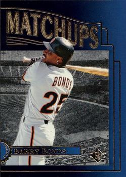 1996 SP - Marquee Matchups #MM8 Barry Bonds Front