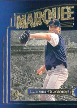 1996 SP - Marquee Matchups #MM19 Roger Clemens Front
