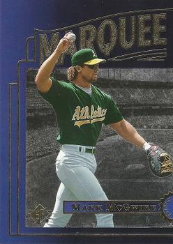 1996 SP - Marquee Matchups #MM7 Mark McGwire Front