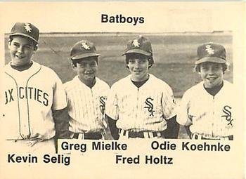 1976 TCMA Appleton Foxes #NNO Batboys (Kevin Selig / Greg Mielke / Fred Holtz / Odie Koehnke) Front