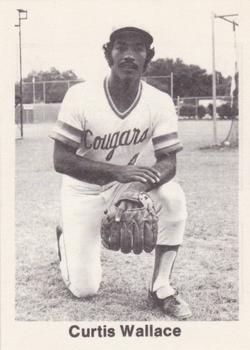 1976 TCMA Baton Rouge Cougars #NNO Curtis Wallace Front