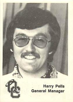1976 TCMA Quad City Angels #NNO Harry Pells Front