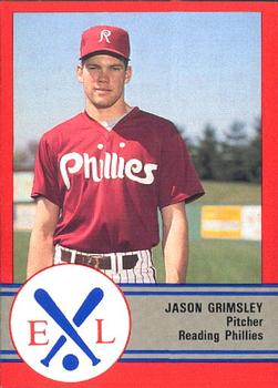 1989 ProCards Eastern League All-Stars #16 Jason Grimsley Front
