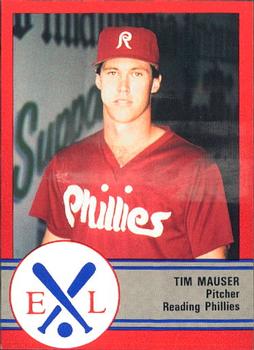 1989 ProCards Eastern League All-Stars #24 Tim Mauser Front