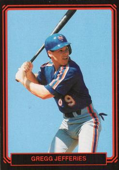 1989 All American Promo Series 1 (unlicensed) #10 Gregg Jefferies Front