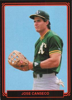 1989 All American Promo Series 1 (unlicensed) #11 Jose Canseco Front