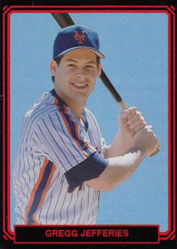 1989 All American Promo Series 1 (unlicensed) #16 Gregg Jefferies Front