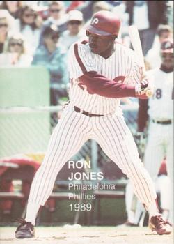 1989 Pacific Cards & Comics Rookies Superstars (unlicensed) #12 Ron Jones Front