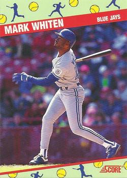 1991 Score All-Star FanFest #6 Mark Whiten Front