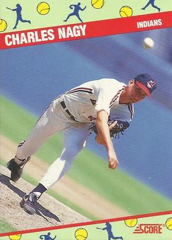 1991 Score All-Star FanFest #8 Charles Nagy Front