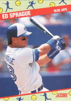 1991 Score 12th National Sports Collectors Convention #7 Ed Sprague Front