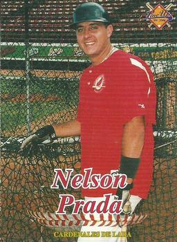 1999-00 Line Up Venezuelan Winter League #12 Nelson Prada Front
