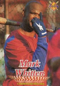 1999-00 Line Up Venezuelan Winter League #22 Mark Whiten Front