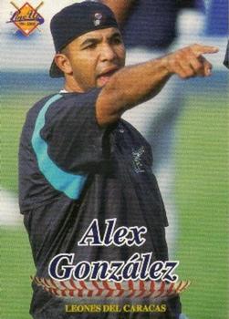 1999-00 Line Up Venezuelan Winter League #55 Alex Gonzalez Front