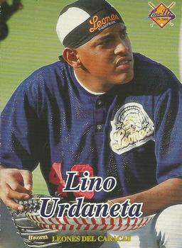 1999-00 Line Up Venezuelan Winter League #66 Lino Urdaneta Front