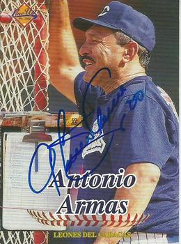 1999-00 Line Up Venezuelan Winter League #75 Tony Armas Front