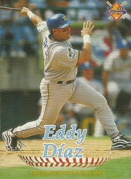 1999-00 Line Up Venezuelan Winter League #82 Eddy Diaz Front
