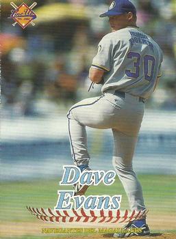1999-00 Line Up Venezuelan Winter League #105 Dave Evans Front