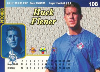 1999-00 Line Up Venezuelan Winter League #108 Huck Flener Back