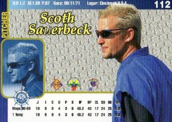 1999-00 Line Up Venezuelan Winter League #112 Scott Sauerbeck Back