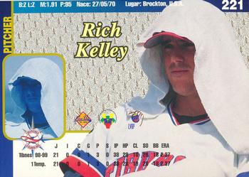 1999-00 Line Up Venezuelan Winter League #221 Rich Kelley Back