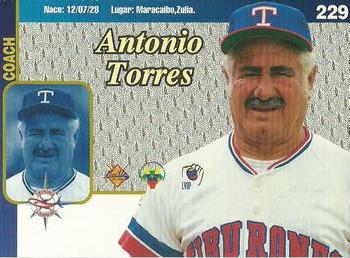 1999-00 Line Up Venezuelan Winter League #229 Antonio Torres Back