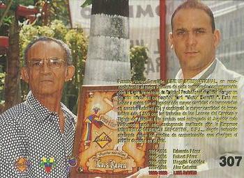 1999-00 Line Up Venezuelan Winter League #307 Luis Raven Back