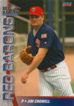 2006 Choice Scranton/Wilkes-Barre Red Barons #5 Jim Crowell Front