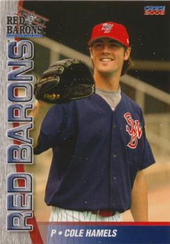 2006 Choice Scranton/Wilkes-Barre Red Barons #11 Cole Hamels Front