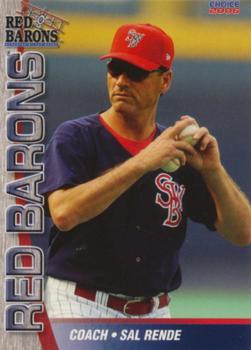 2006 Choice Scranton/Wilkes-Barre Red Barons #29 Sal Rende Front