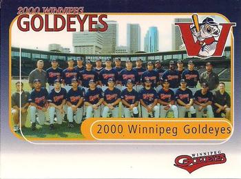 2000 Winnipeg Goldeyes #NNO Team Photo Front