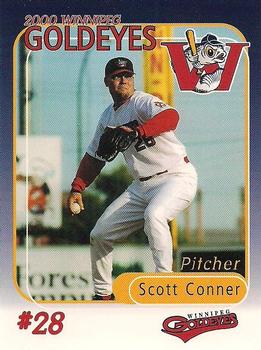 2000 Winnipeg Goldeyes #NNO Scott Conner Front