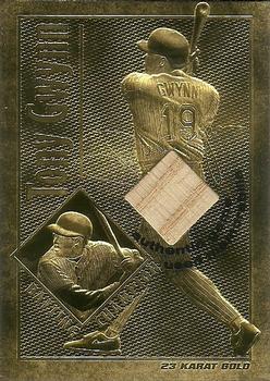 2000-01 Gold Collectibles 23K Game Used #NNO Tony Gwynn Front