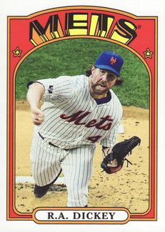 2013 Topps - 1972 Topps Minis #TM-27 R.A. Dickey Front