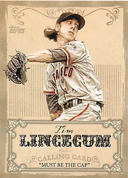 2013 Topps - Calling Cards #CC-10 Tim Lincecum Front