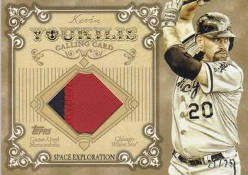 2013 Topps - Calling Cards Relics #CCR-KY Kevin Youkilis Front
