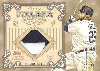 2013 Topps - Calling Cards Relics #CCR-PF Prince Fielder Front