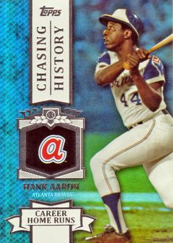2013 Topps - Chasing History #CH-35 Hank Aaron Front