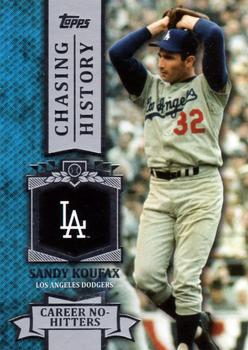 2013 Topps - Chasing History #CH-50 Sandy Koufax Front