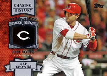 2013 Topps - Chasing History #CH-91 Joey Votto Front