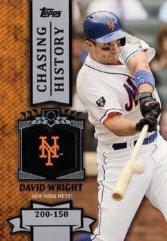 2013 Topps - Chasing History #CH-99 David Wright Front